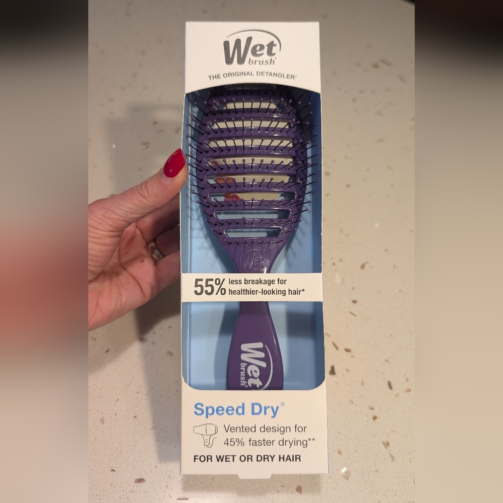 Wet Brush Hair Brush Original Detangler Speed Dry Lavender